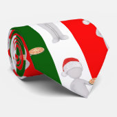 Italienische Weihnachten Krawatte (Gerollt)