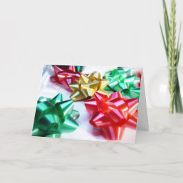 Italienische Weihnachtsbohnen Feiertagskarte