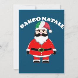 Italienische Weihnachtskarte Feiertagskarte