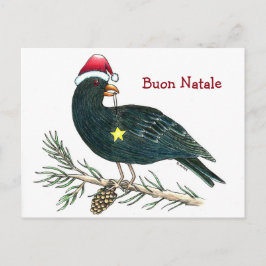 Italienische Weihnachtspostkarte "Buon Natale " Feiertagspostkarte