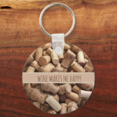 Italienische Weinkellerei - Digitale Sitte Schlüsselanhänger (Vorderseite)