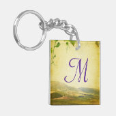 Italienische Weinkellerei Schlüsselkette Schlüsselanhänger (Vorderseite links)