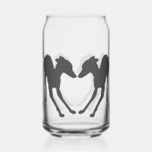 Italienische Windhunde Dosenglas (Vorderseite)