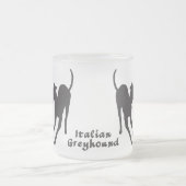 Italienische Windhunde Mattglastasse (Mittel)