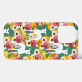 Italienische Windhunde oder Windhunde mit Blume Case-Mate iPhone Hülle (Rückseite (Horizontal))