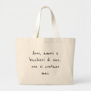 Italienische Wörter Tasche