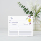 Italienische Zitronen Bougainvillea Zitrusrezepte (Stehend Vorderseite)