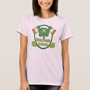 Italienischen Iren-St Patrick T - Shirt