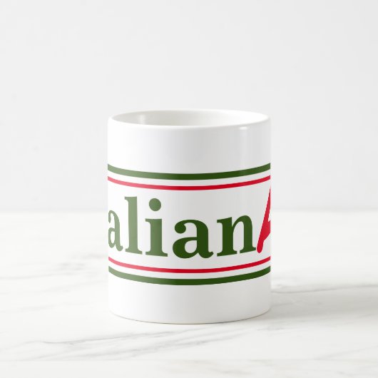 Italienischer AF Funny Kaffeetasse (Mittel)