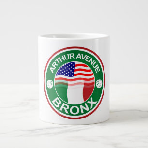 Italienischer Amerikaner Arthur-Allee Bronx Jumbo-Tasse