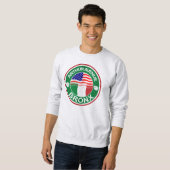 Italienischer Amerikaner Arthur-Allee Bronx Sweatshirt (Vorne ganz)