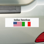 Italienischer Amerikaner Autoaufkleber (Auf Auto)