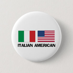 Italienischer Amerikaner Button
