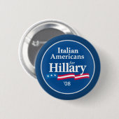 ITALIENISCHER AMERIKANER Knopf Button (Vorne & Hinten)