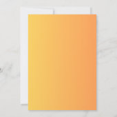 Italienischer Aperolcocktail - mehr Brautparty Einladung (Rückseite)