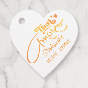 Italienischer Aperolcocktail - mehr Brautparty Geschenkanhänger