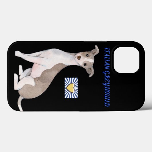 ITALIENISCHER APFELFALL GREYHOUND IPHONE 13. Case-Mate iPhone HÜLLE (Rückseite (Horizontal))