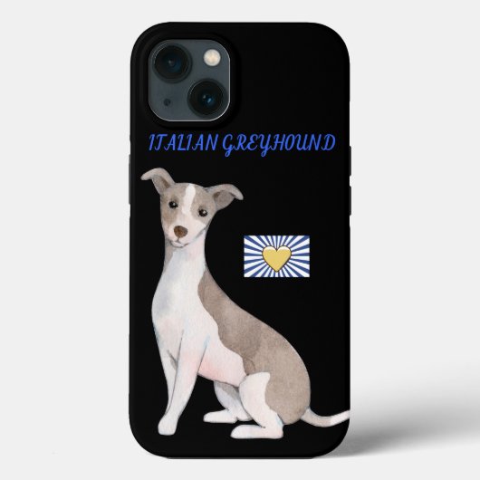 ITALIENISCHER APFELFALL GREYHOUND IPHONE 13. Case-Mate iPhone HÜLLE (Rückseite)