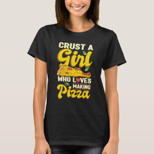 Italienischer Backprofi Experte Hobby-Pizzamacher T-Shirt
