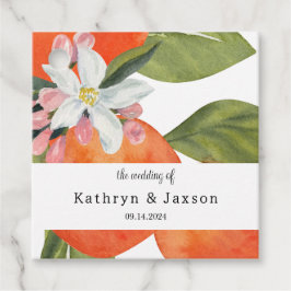 Italienischer Bauernhof Gevor Tag Citrus Geschenkanhänger