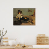 Italienischer Bauernjunge, Jean-Baptiste- Corot Fi Poster (Küche)