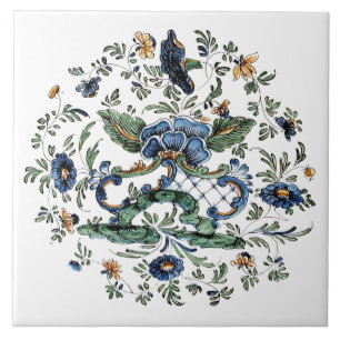 Italienischer bemalter Blumenaufdruck Fliese