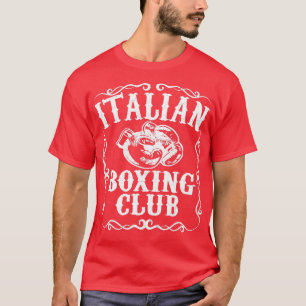 Italienischer Boxclub Vintage Boxhandschuhe Italie T-Shirt