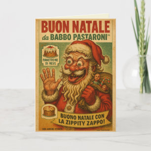 Italienischer Brainrot-Weihnachten Karte