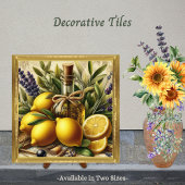 Italienischer Charme, gefangen in Tile, kleine Til Fliese