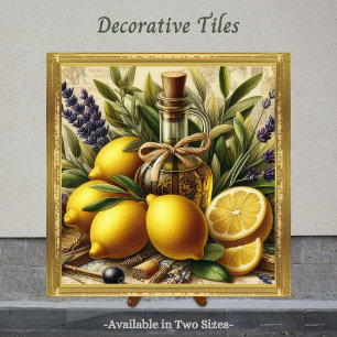 Italienischer Charme, gefangen in Tile, kleine Til Fliese