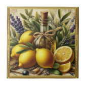 Italienischer Charme, gefangen in Tile, kleine Til Fliese (Vorderseite)