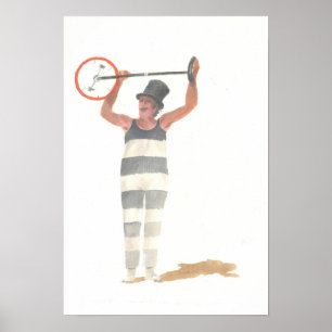 Italienischer Clown Poster