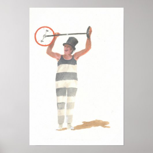 Italienischer Clown Poster (Vorne)