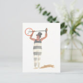 Italienischer Clown Postkarte (Stehend Vorderseite)