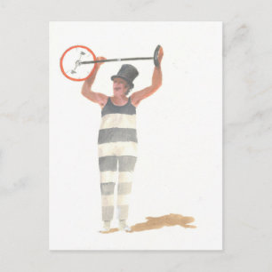 Italienischer Clown Postkarte