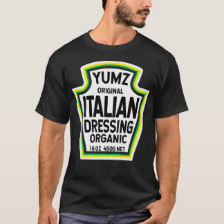 Italienischer Dressing Salat Leicht Halloween Kost T-Shirt