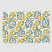 Italienischer Druckklassiker Amalfi Küste Golfhandtuch (Horizontal)