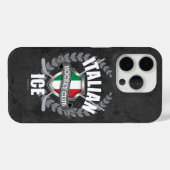 Italienischer Eishockey Case-Mate iPhone Hülle (Rückseite (Horizontal))