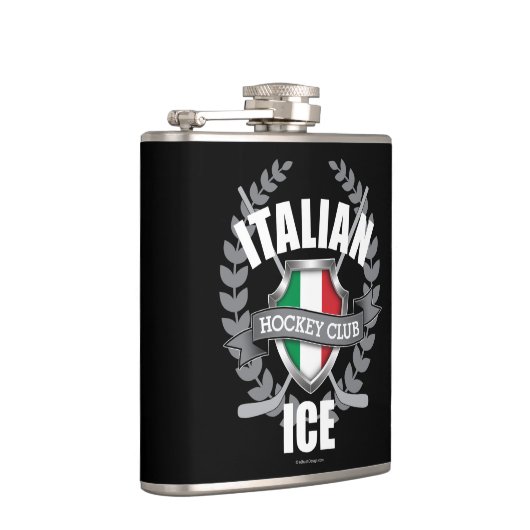 Italienischer Eishockey Flachmann (Rechts)