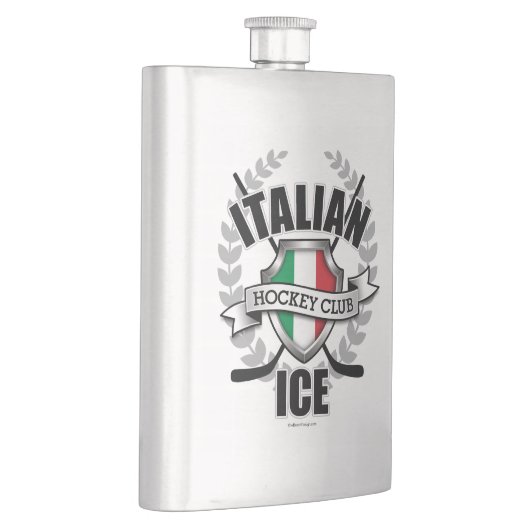 Italienischer Eishockey Flachmann (Rechts)