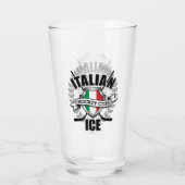 Italienischer Eishockey Glas (Rückseite)
