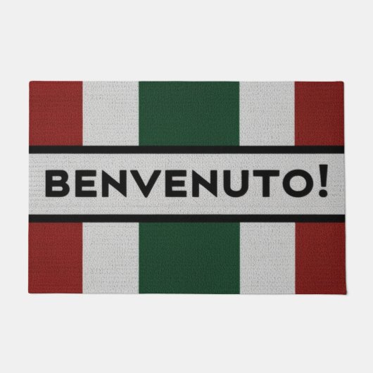 Italienischer Empfang Fußmatte (Vorderseite)