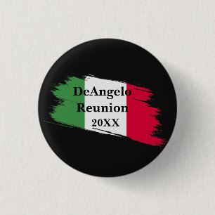 Italienischer Familienname Name Benutzerdefinierte Button