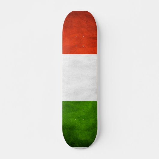 Italienischer Flaggen-Baut. Skatingboard Skateboard (Vorne)