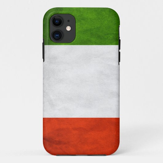 Italienischer Flaggen-Case-Mate Identifikation Case-Mate iPhone Hülle (Rückseite)