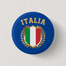 Italienischer Flaggenschild