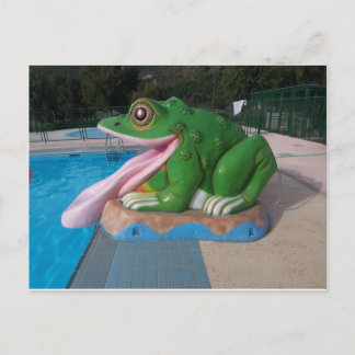 Italienischer Froschschlitten Postkarte