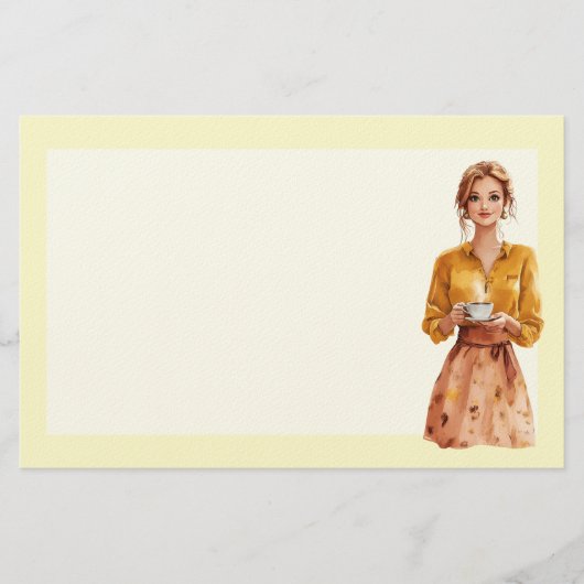 Italienischer Frühling Clipart Briefpapier (Vorderseite)