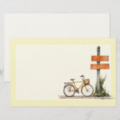 Italienischer Frühling Clipart Briefpapier (Vorne/Hinten)
