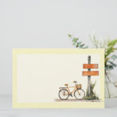Italienischer Frühling Clipart Briefpapier (Stehend Vorderseite)